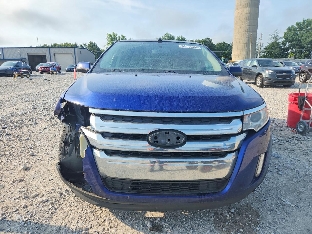 2013 Ford Edge Sel Blue vin: 2FMDK3JC7DBA06822