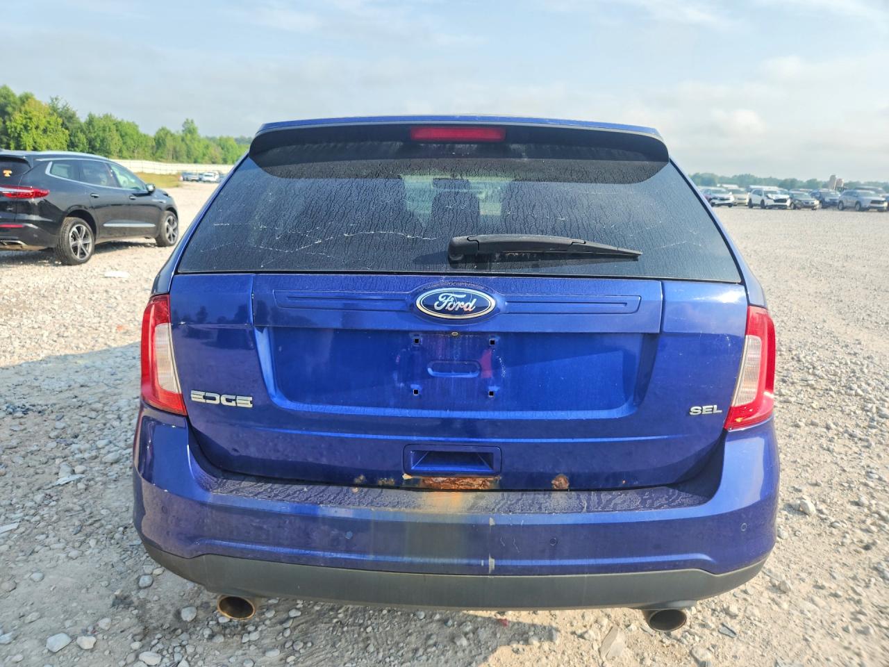 2013 Ford Edge Sel Blue vin: 2FMDK3JC7DBA06822