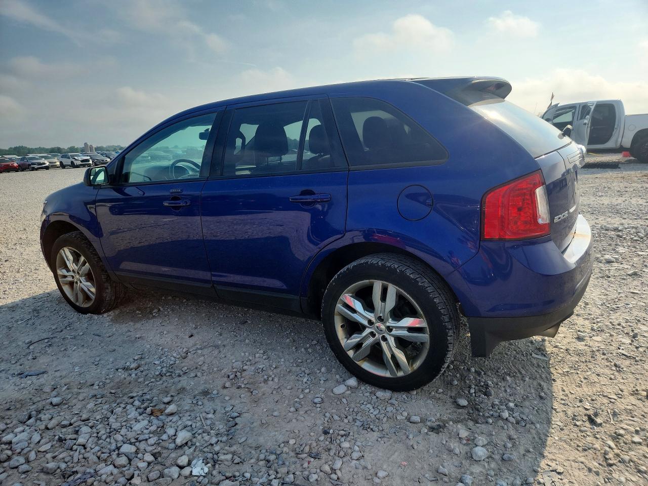 2013 Ford Edge Sel Blue vin: 2FMDK3JC7DBA06822