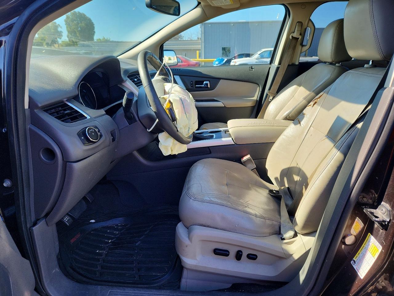 2013 Ford Edge Sel Burgundy vin: 2FMDK3JC7DBA31705