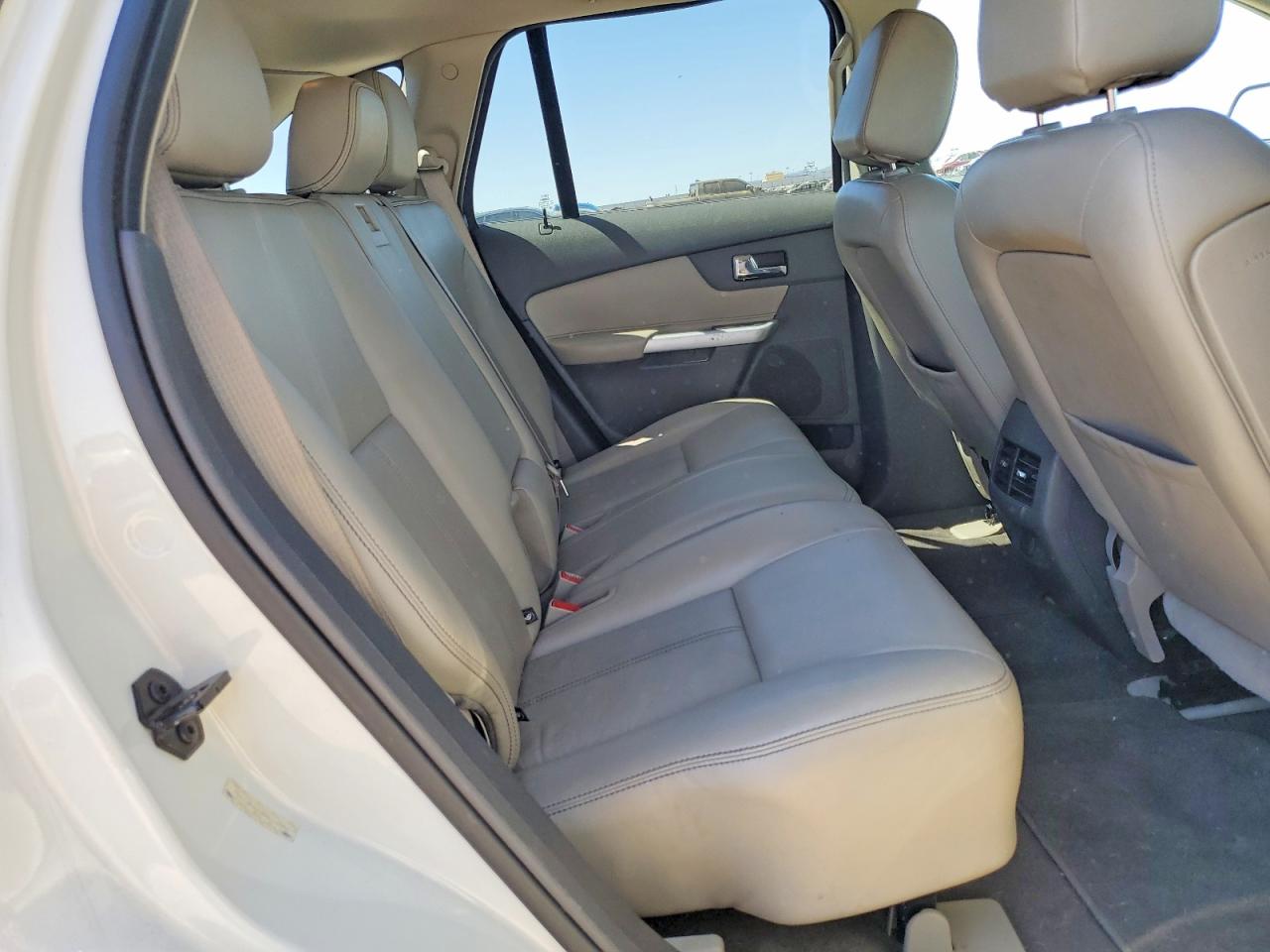 2013 Ford Edge Sel White vin: 2FMDK3JC7DBA40758