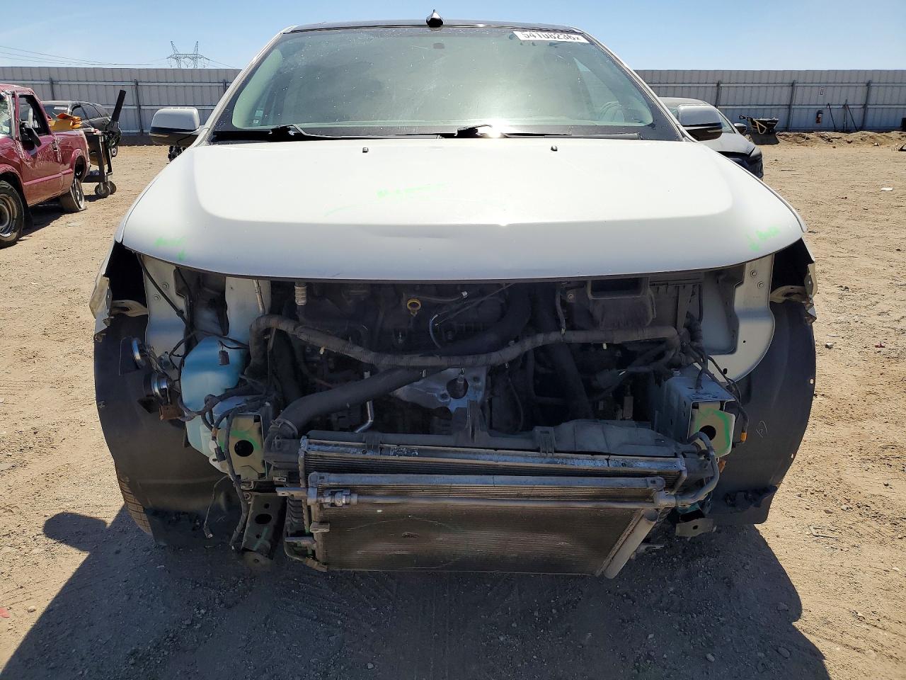 2013 Ford Edge Sel White vin: 2FMDK3JC7DBA40758