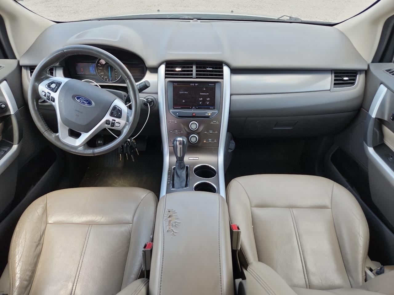 2013 Ford Edge Sel Gray vin: 2FMDK3JC7DBA79785