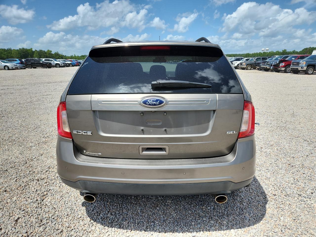 2013 Ford Edge Sel Gray vin: 2FMDK3JC7DBA79785