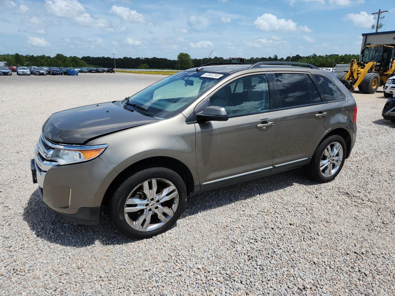 2013 Ford Edge Sel Gray vin: 2FMDK3JC7DBA79785