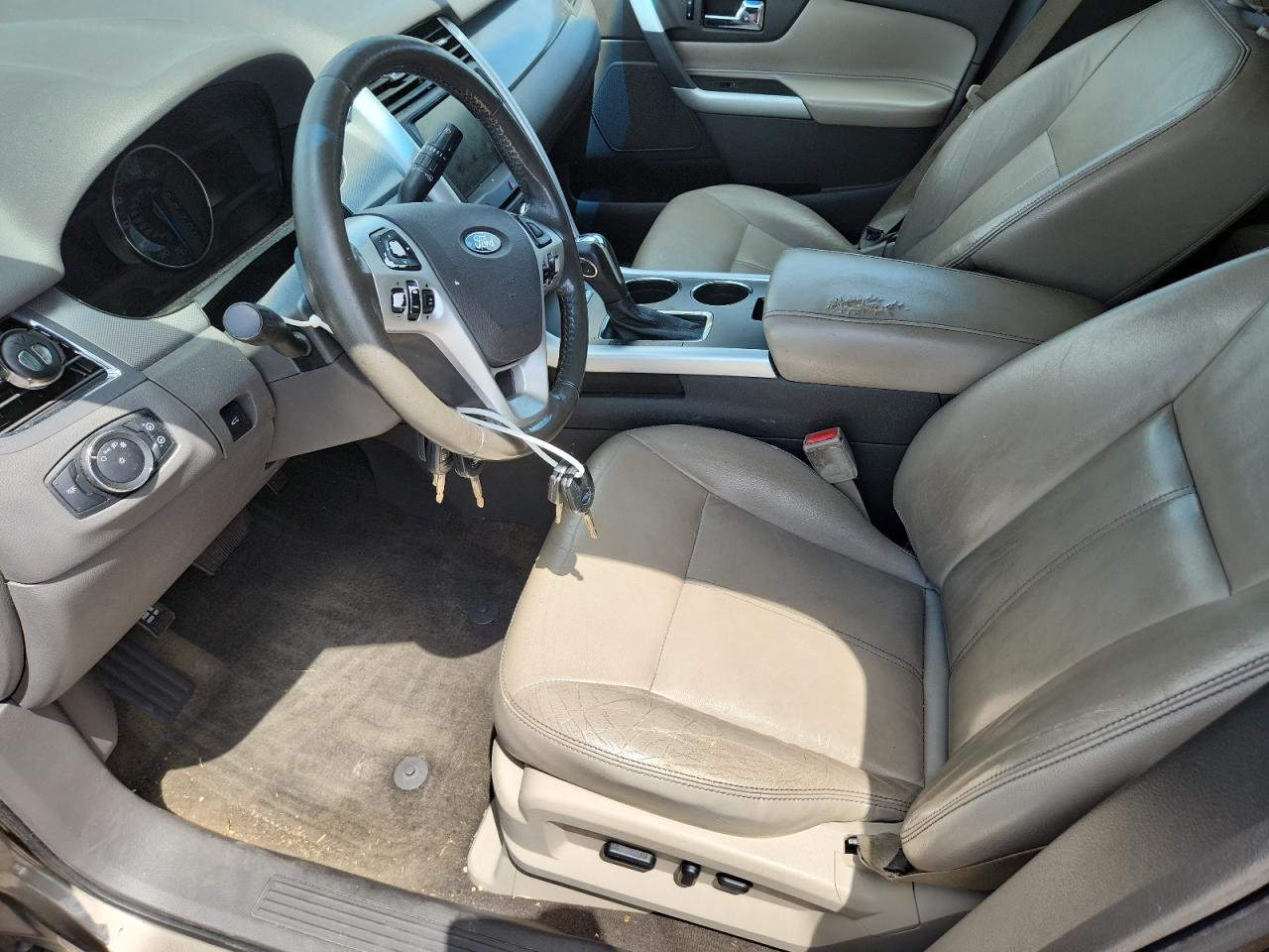 2013 Ford Edge Sel Gray vin: 2FMDK3JC7DBA79785