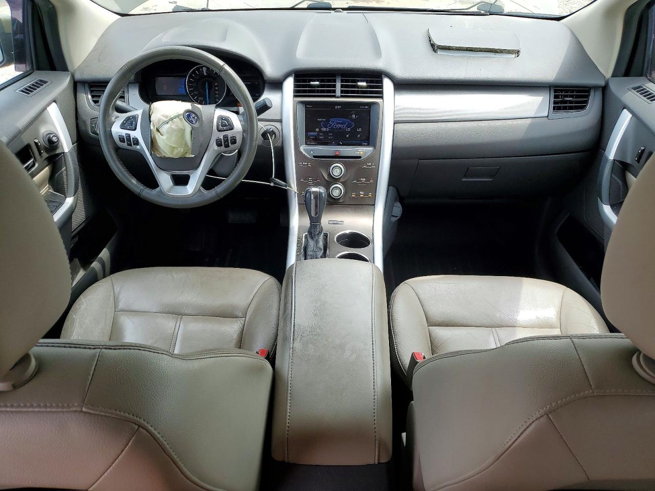 2013 Ford Edge Sel Green vin: 2FMDK3JC7DBA94707