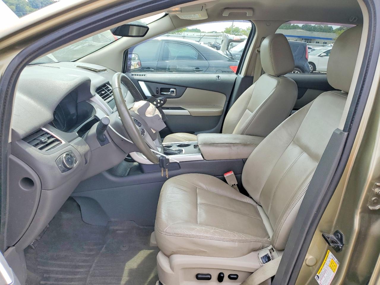 2013 Ford Edge Sel Green vin: 2FMDK3JC7DBA94707