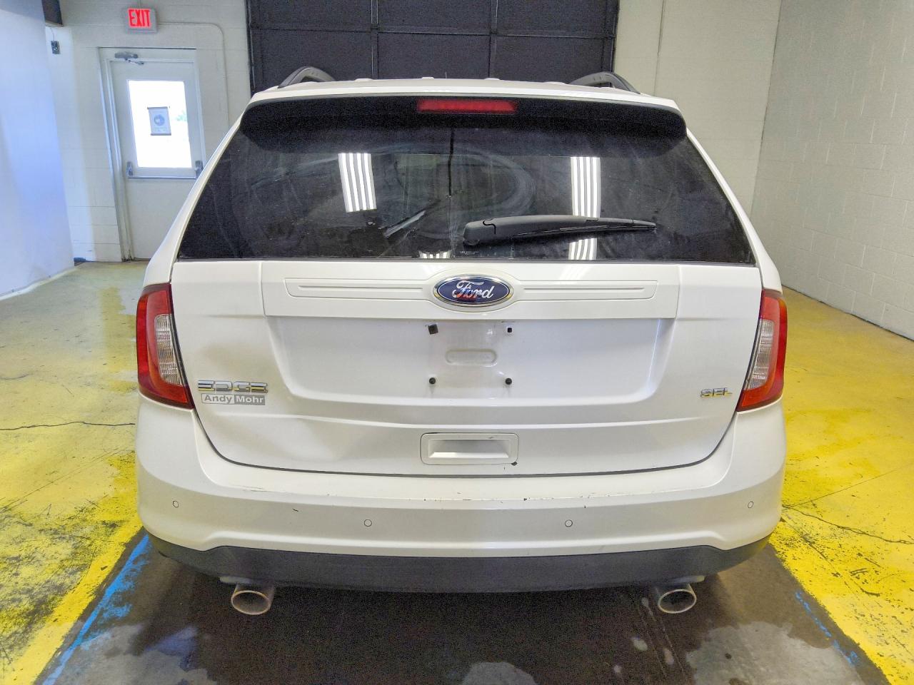 2013 Ford Edge Sel White vin: 2FMDK3JC7DBB53173