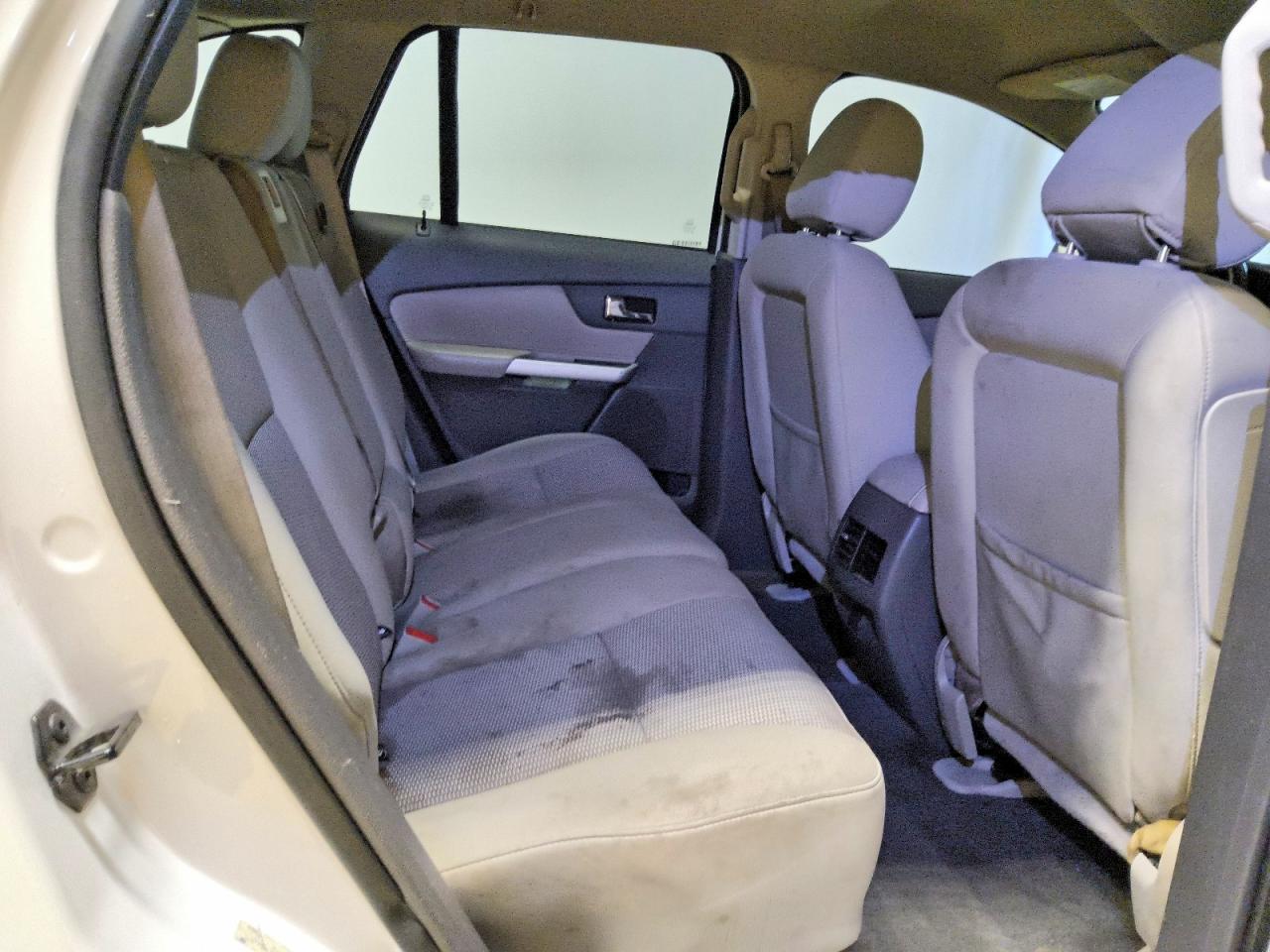 2013 Ford Edge Sel White vin: 2FMDK3JC7DBB53173
