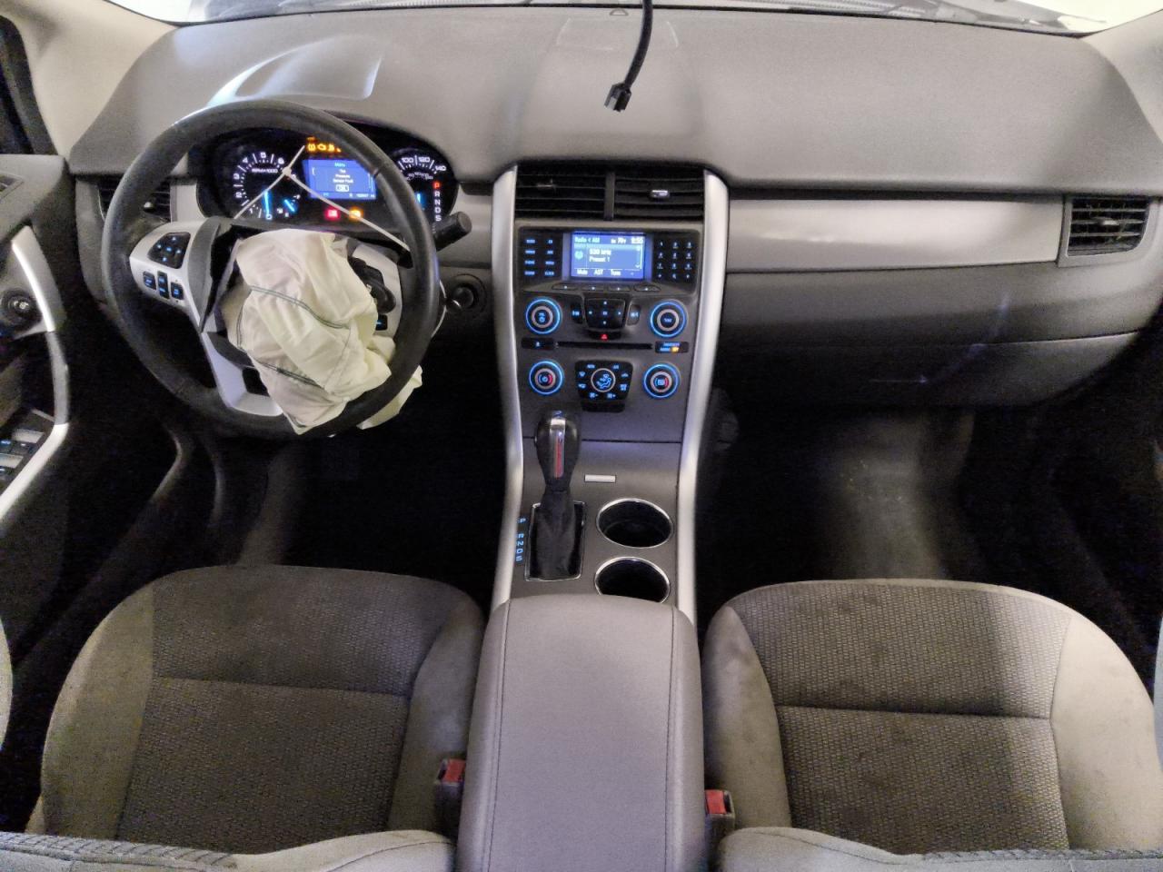 2013 Ford Edge Sel White vin: 2FMDK3JC7DBB53173 Damage: Right Front Seat Cushion, Stained, Permanent