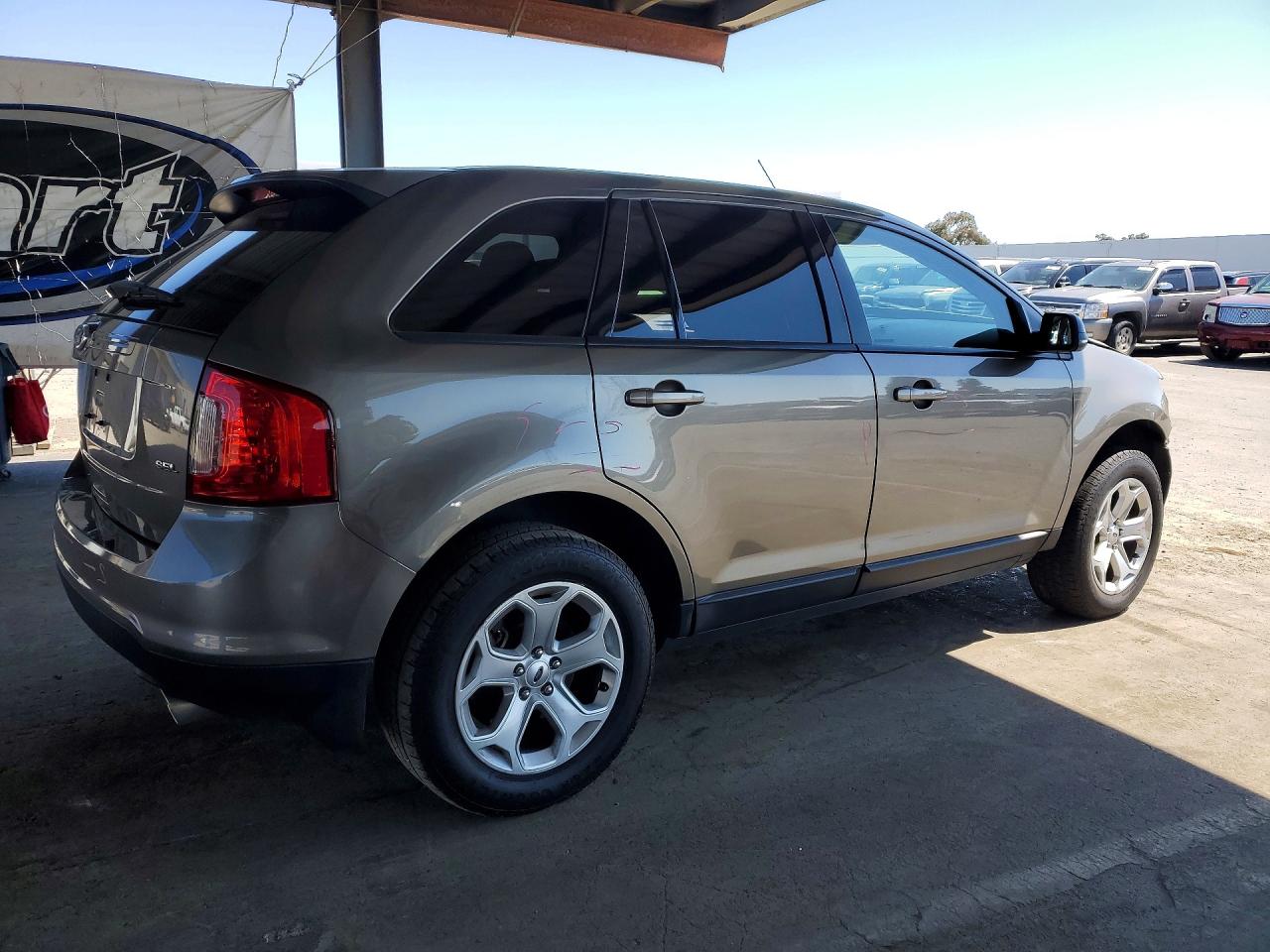 2013 Ford Edge Sel Gray vin: 2FMDK3JC7DBB55344