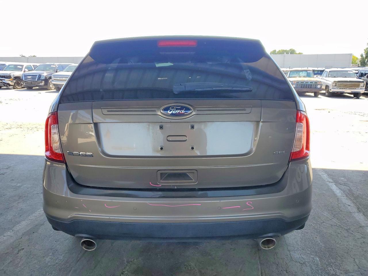 2013 Ford Edge Sel Gray vin: 2FMDK3JC7DBB55344