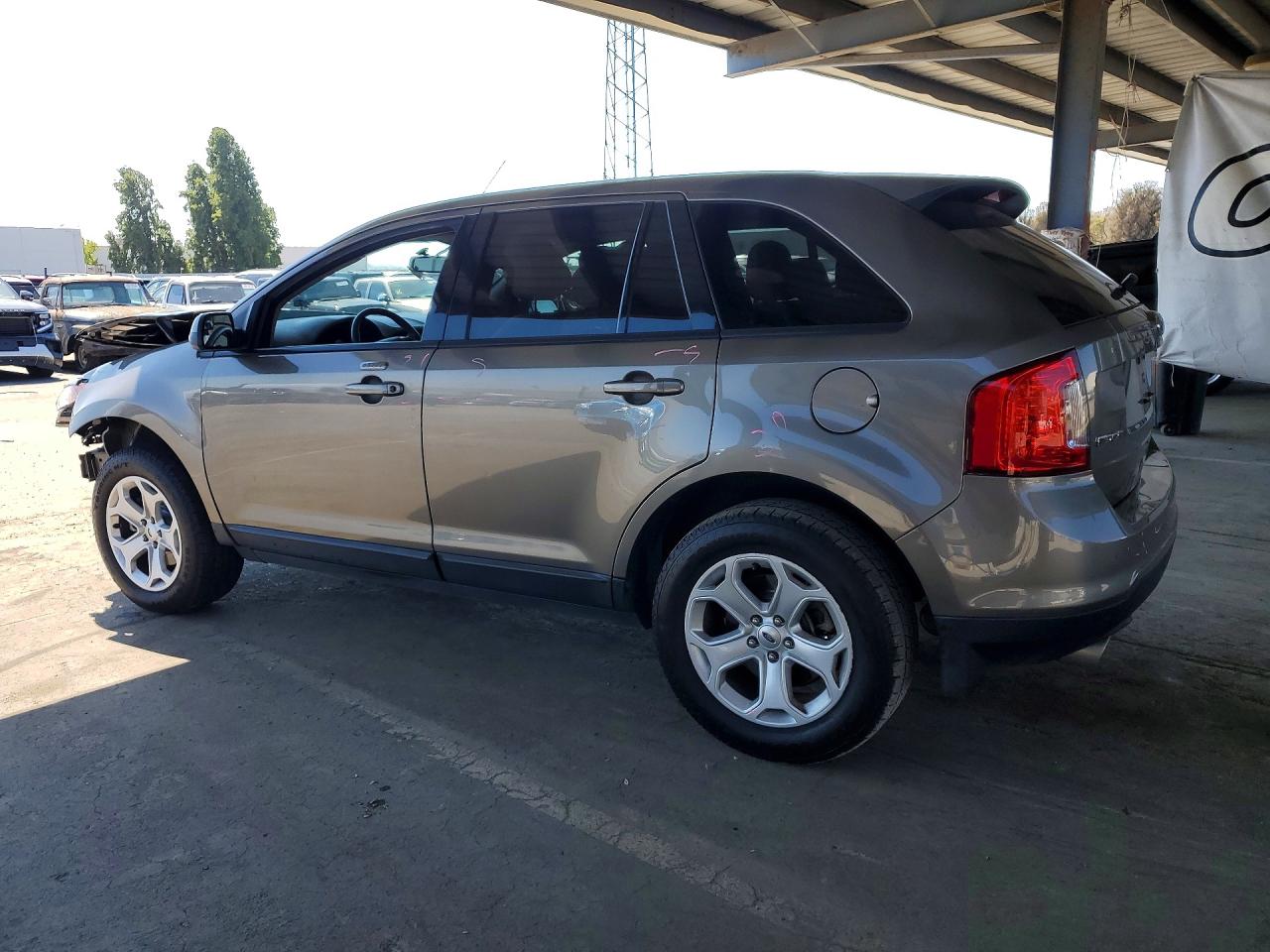 2013 Ford Edge Sel Gray vin: 2FMDK3JC7DBB55344
