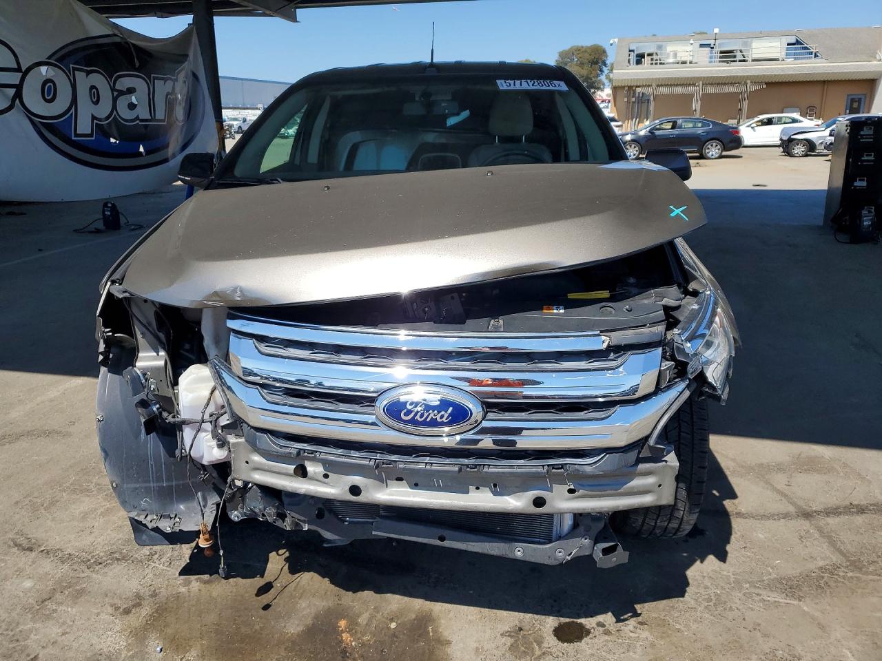 2013 Ford Edge Sel Gray vin: 2FMDK3JC7DBB55344