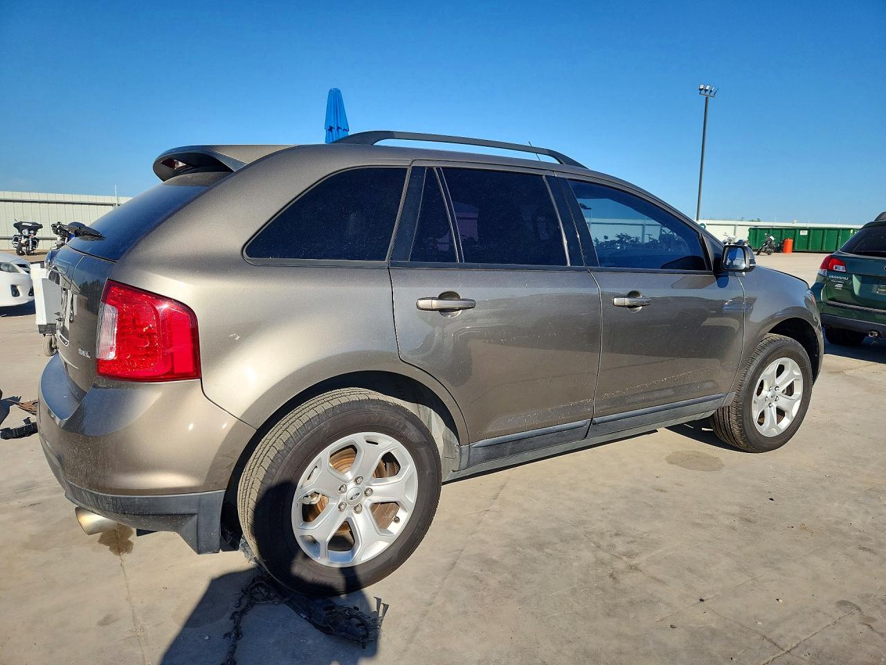 2013 Ford Edge Sel Charcoal vin: 2FMDK3JC7DBC05823