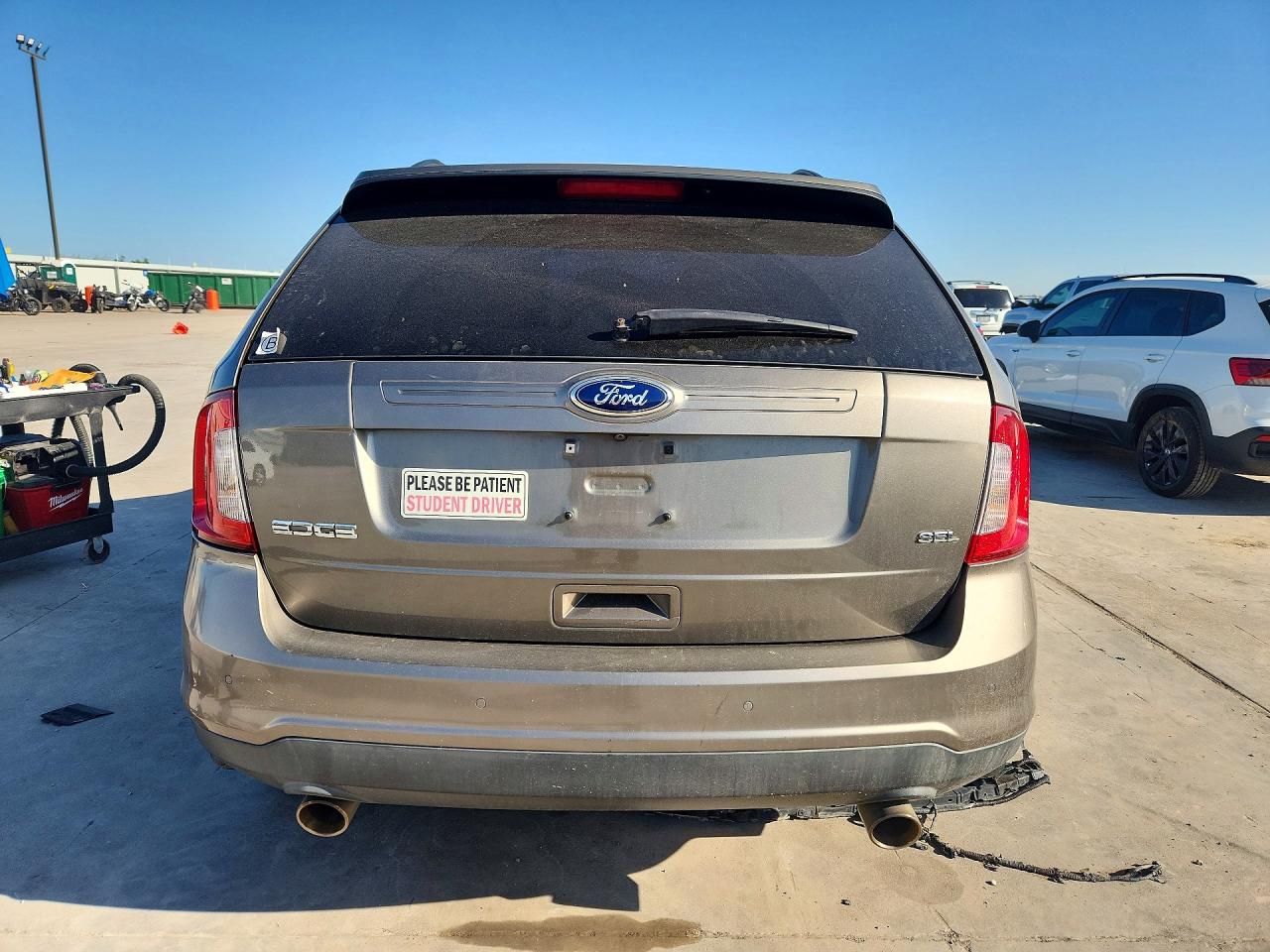 2013 Ford Edge Sel Charcoal vin: 2FMDK3JC7DBC05823
