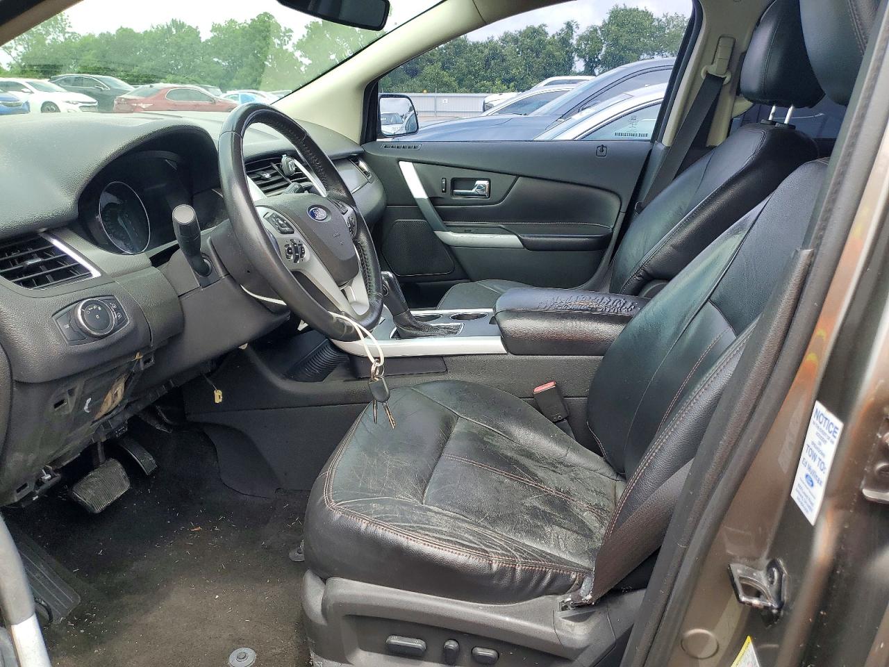 2013 Ford Edge Sel Charcoal vin: 2FMDK3JC7DBC05823