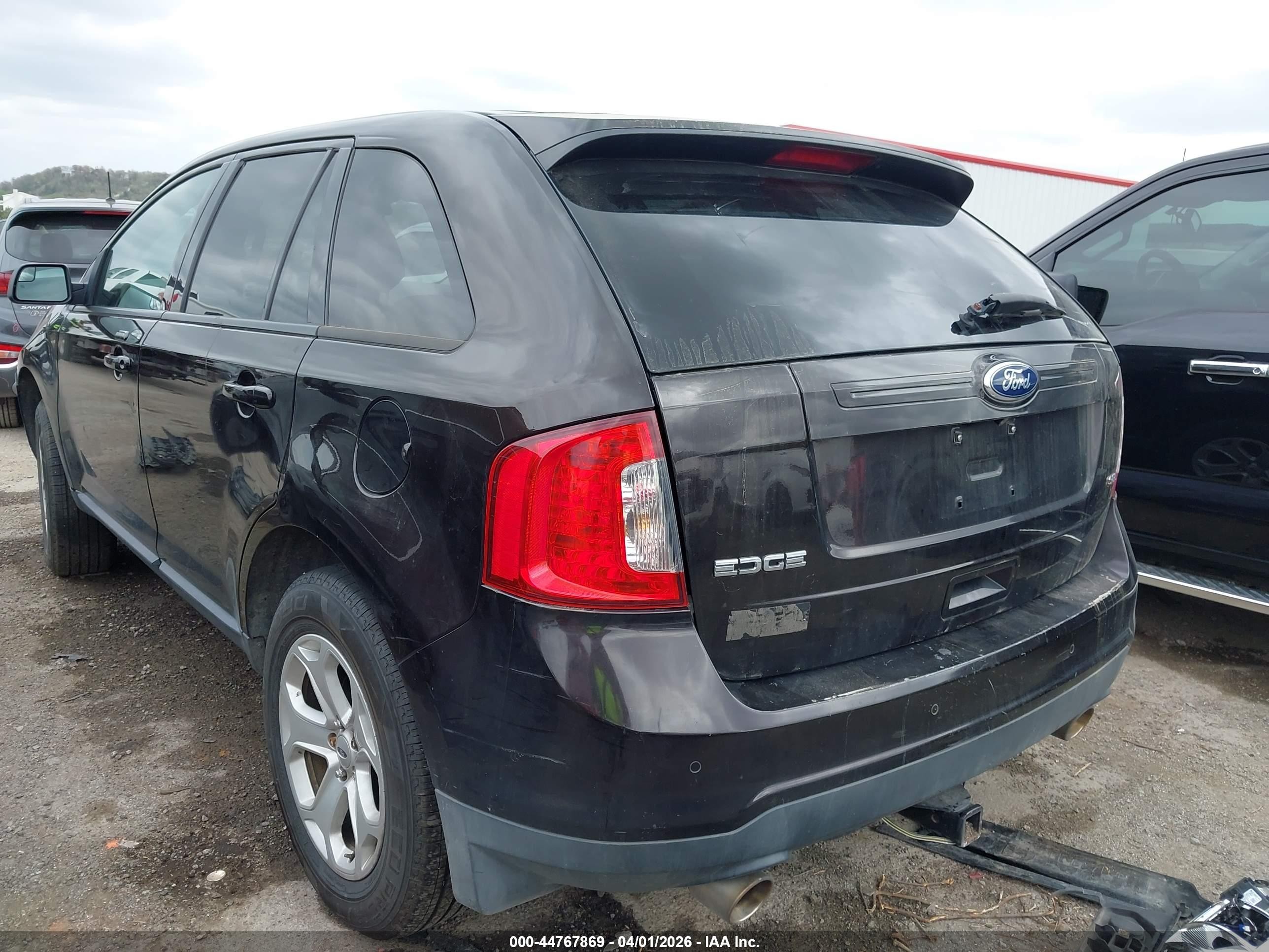 2013 Ford Edge Sel Фиолетовый vin: 2FMDK3JC7DBC11654