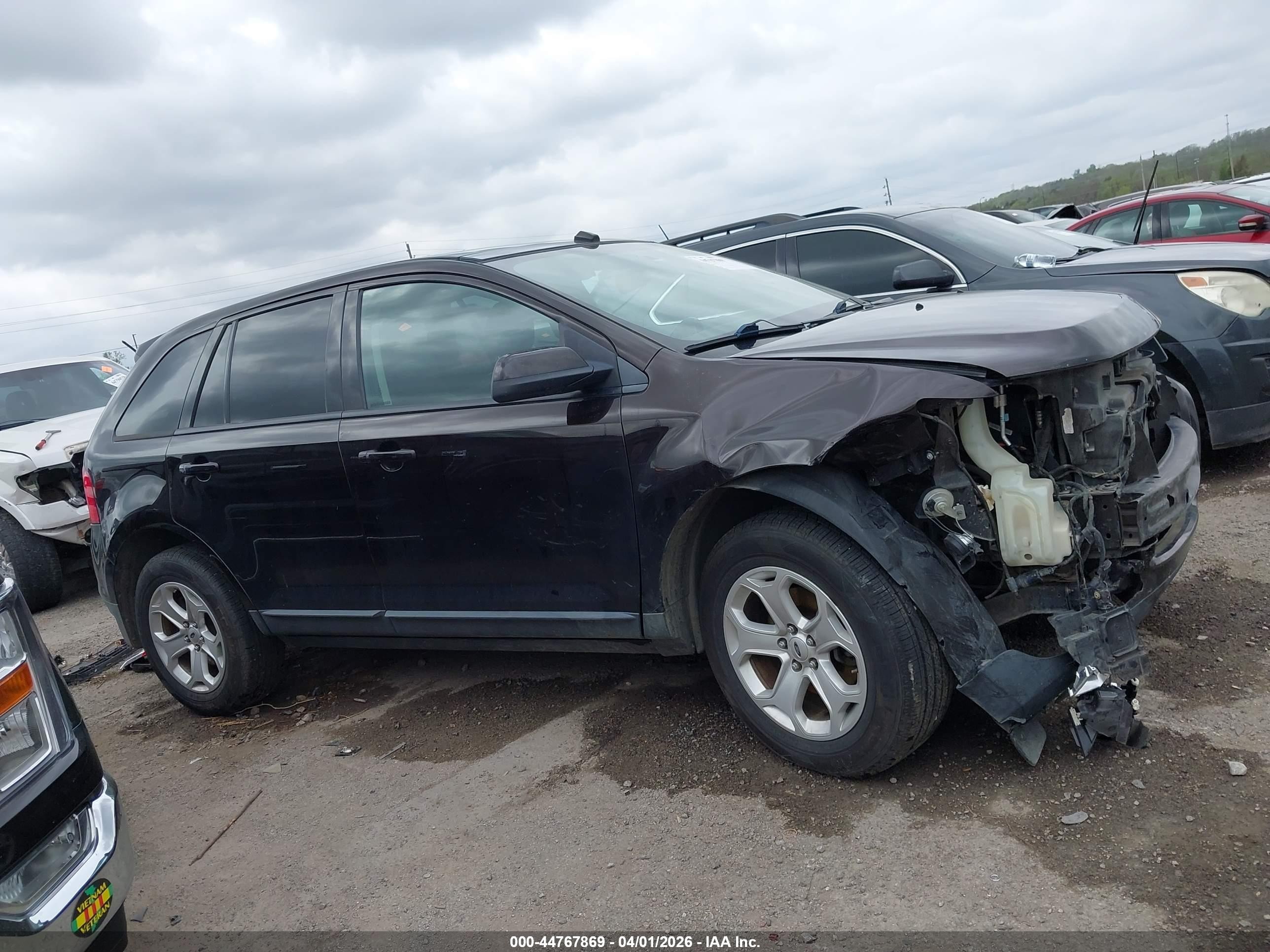2013 Ford Edge Sel Фиолетовый vin: 2FMDK3JC7DBC11654