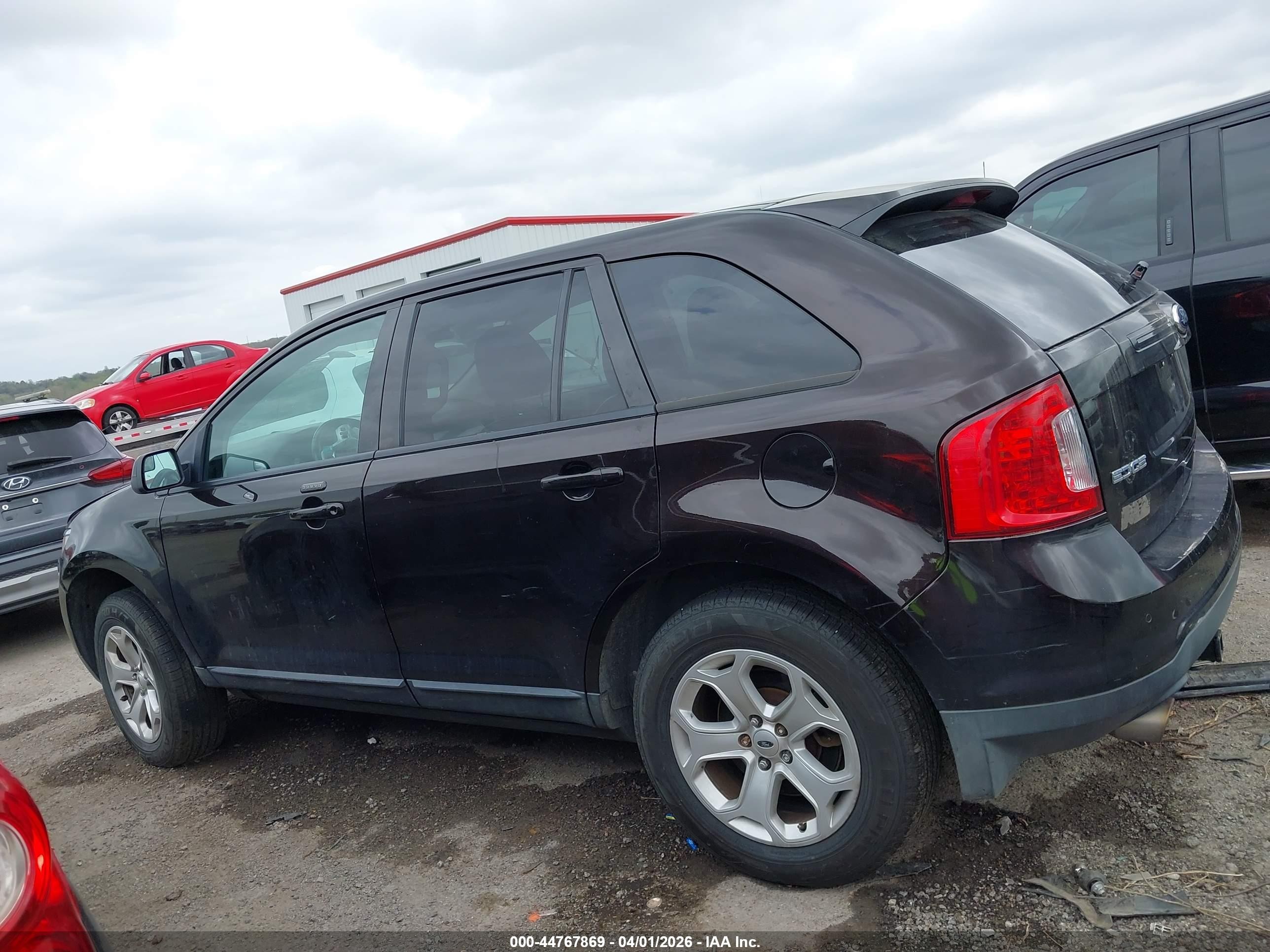 2013 Ford Edge Sel Фиолетовый vin: 2FMDK3JC7DBC11654