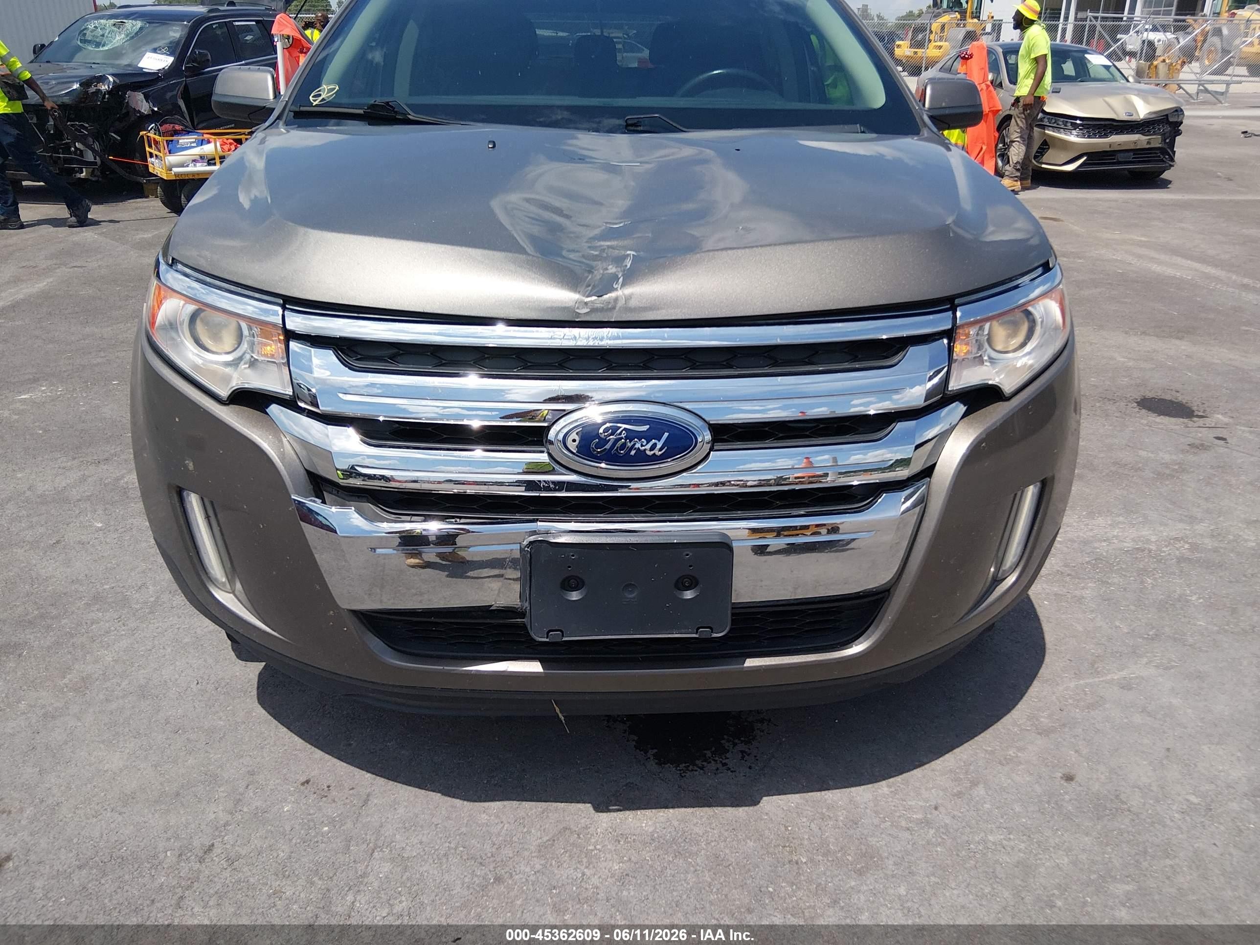 2013 Ford Edge Sel Tan vin: 2FMDK3JC7DBC66296