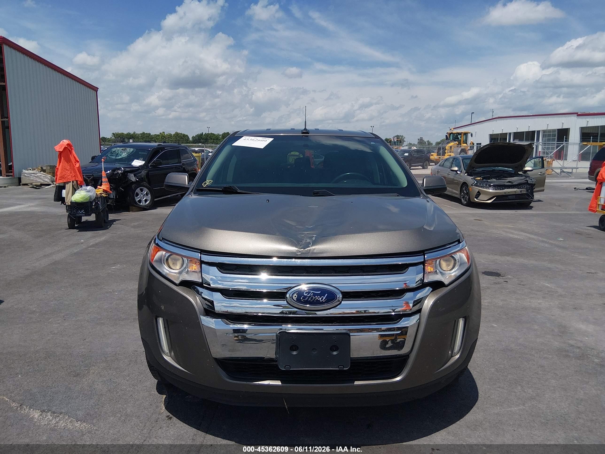 2013 Ford Edge Sel Tan vin: 2FMDK3JC7DBC66296