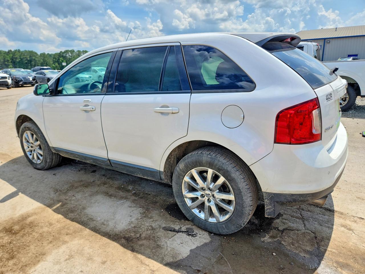 2013 Ford Edge Sel Белый vin: 2FMDK3JC7DBC87620