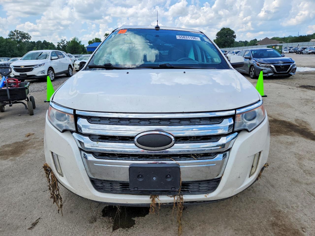 2013 Ford Edge Sel Белый vin: 2FMDK3JC7DBC87620