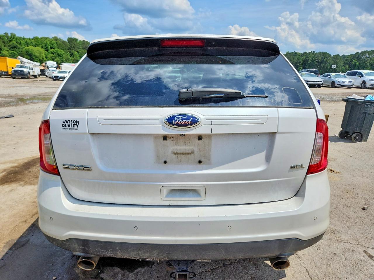 2013 Ford Edge Sel Белый vin: 2FMDK3JC7DBC87620