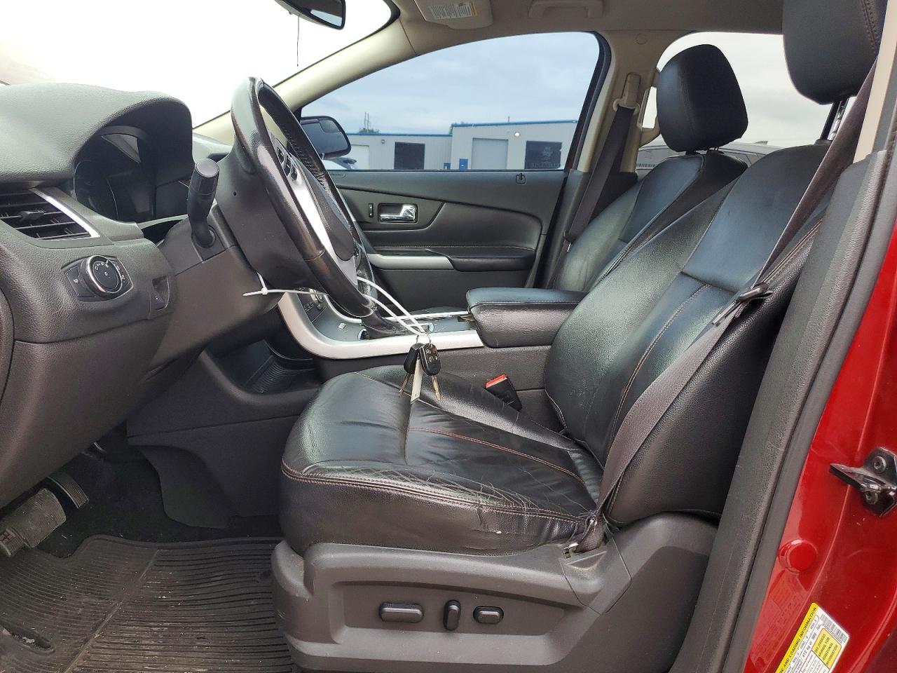 2013 Ford Edge Sel Maroon vin: 2FMDK3JC7DBC88878