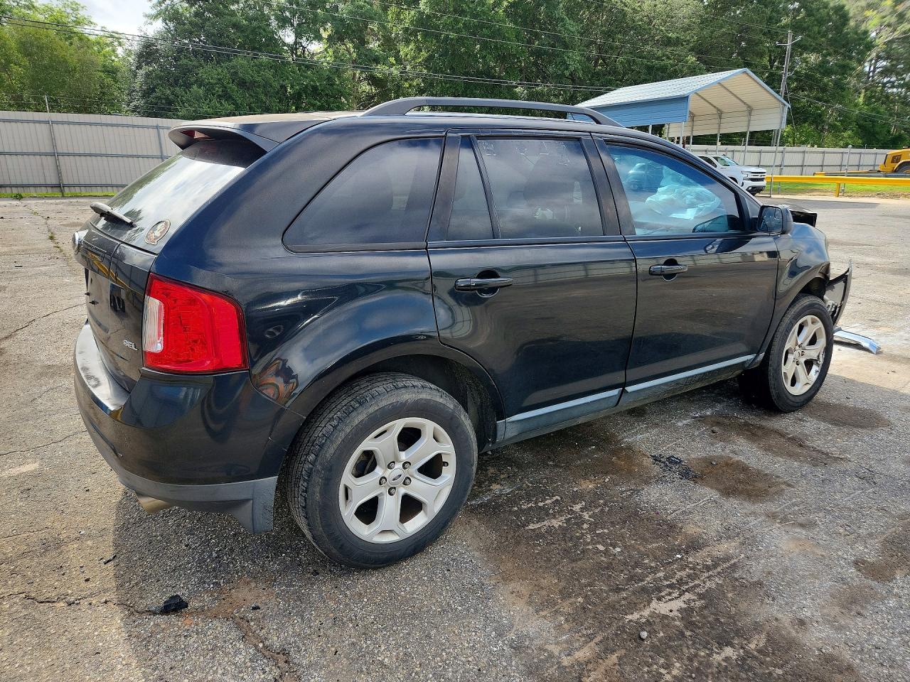 2013 Ford Edge Sel Black vin: 2FMDK3JC7DBE10266