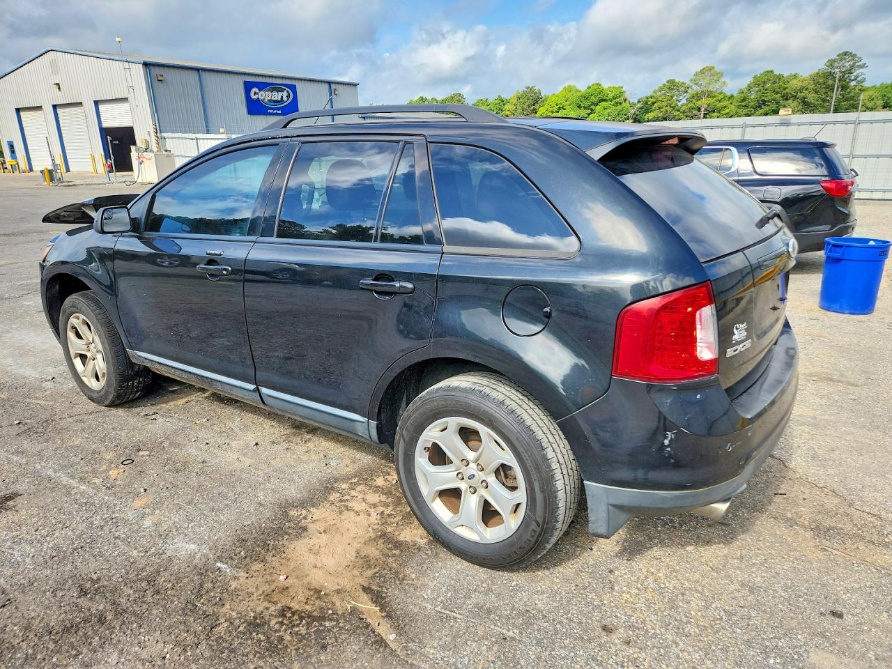 2013 Ford Edge Sel Black vin: 2FMDK3JC7DBE10266