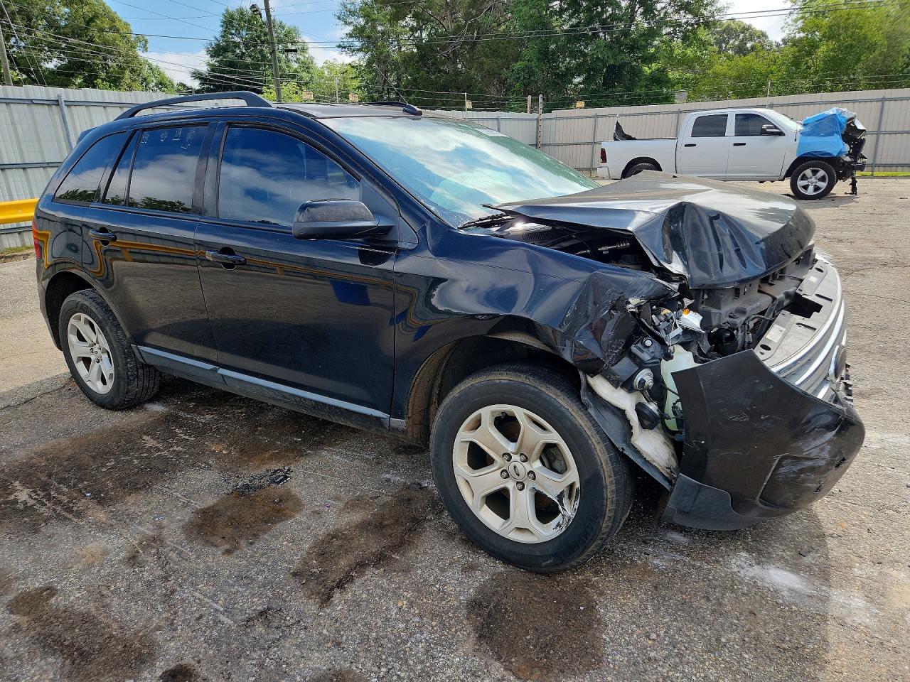 2013 Ford Edge Sel Black vin: 2FMDK3JC7DBE10266