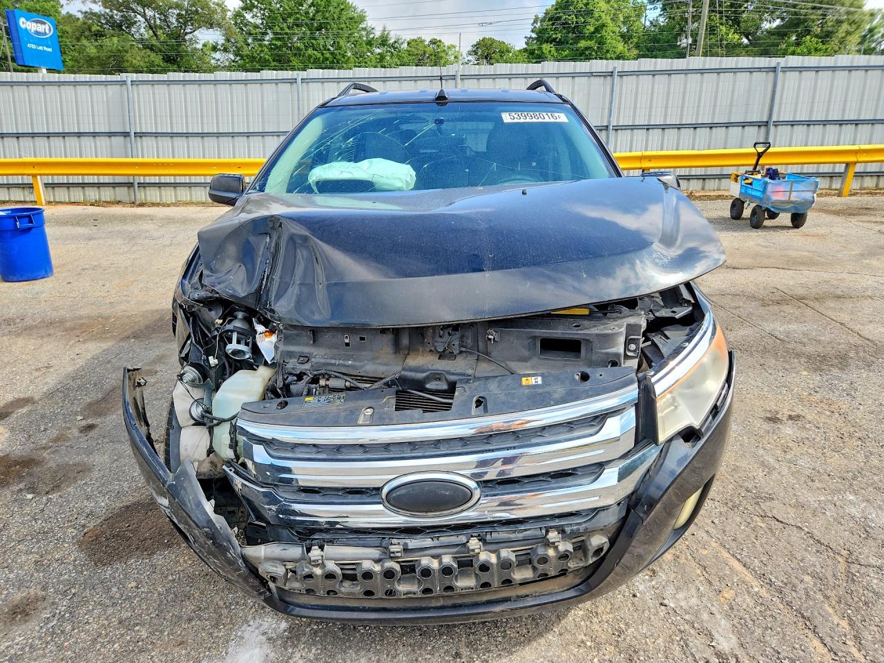 2013 Ford Edge Sel Black vin: 2FMDK3JC7DBE10266