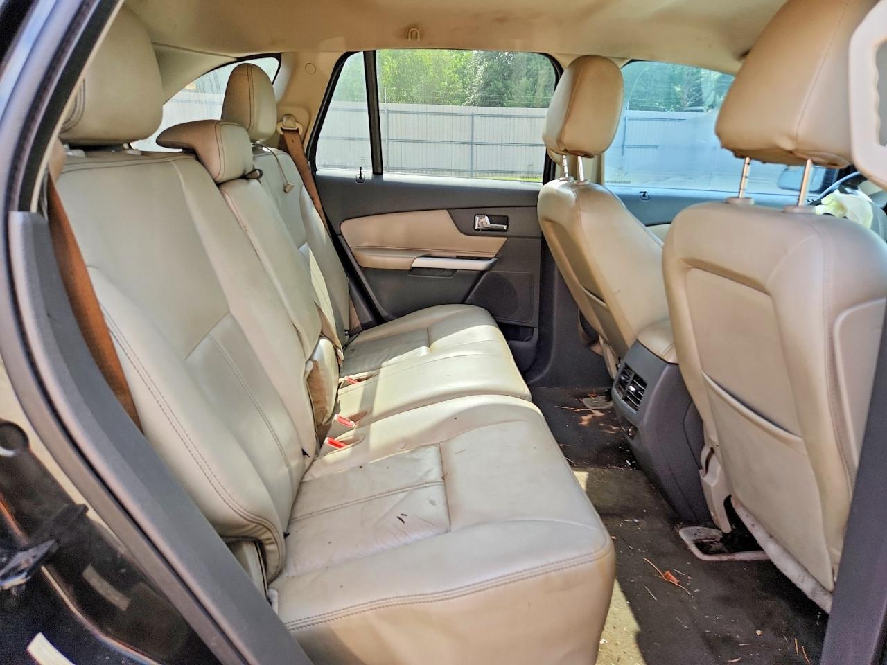 2013 Ford Edge Sel Black vin: 2FMDK3JC7DBE10266