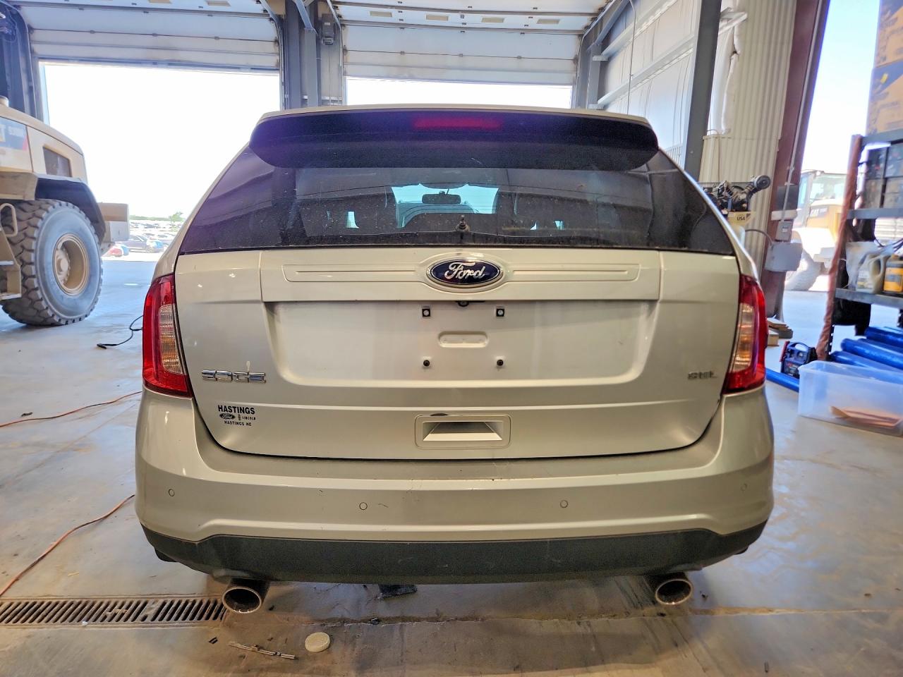 2013 Ford Edge Sel Silver vin: 2FMDK3JC7DBE33742