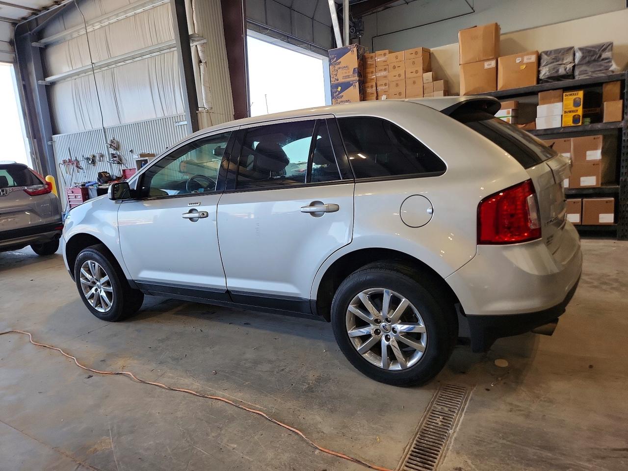 2013 Ford Edge Sel Silver vin: 2FMDK3JC7DBE33742