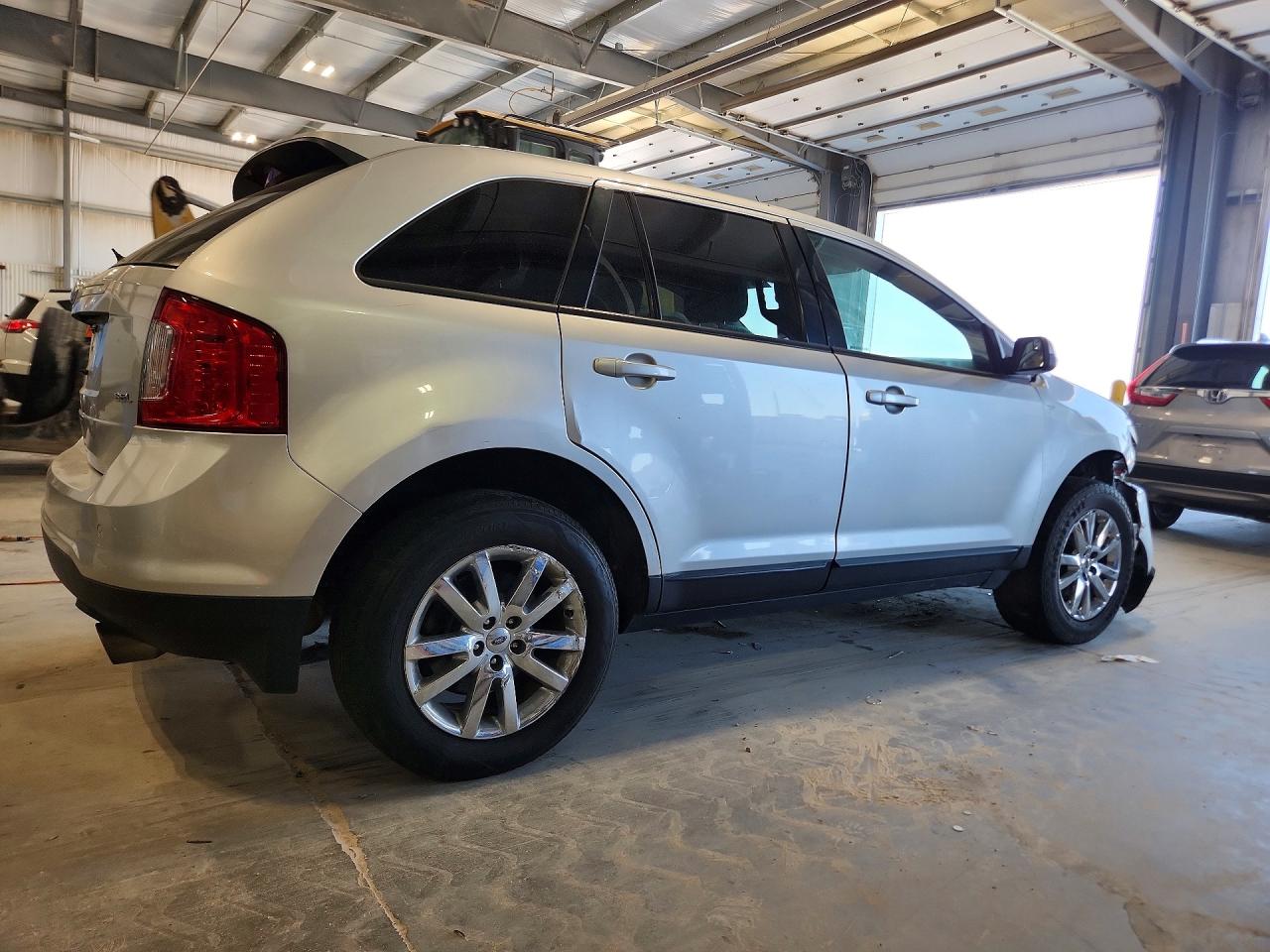 2013 Ford Edge Sel Silver vin: 2FMDK3JC7DBE33742