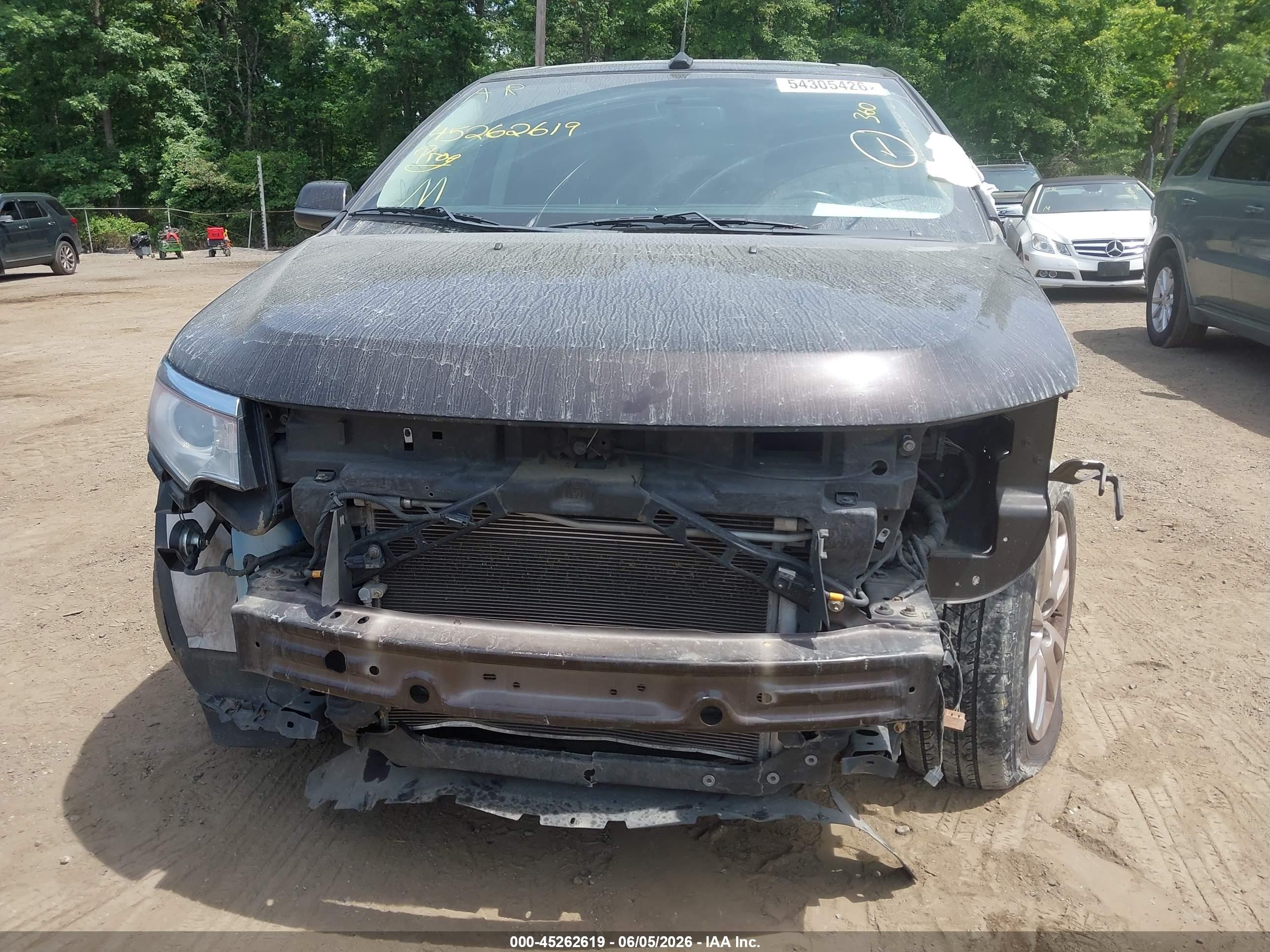 2013 Ford Edge Sel Black vin: 2FMDK3JC7DBE36172