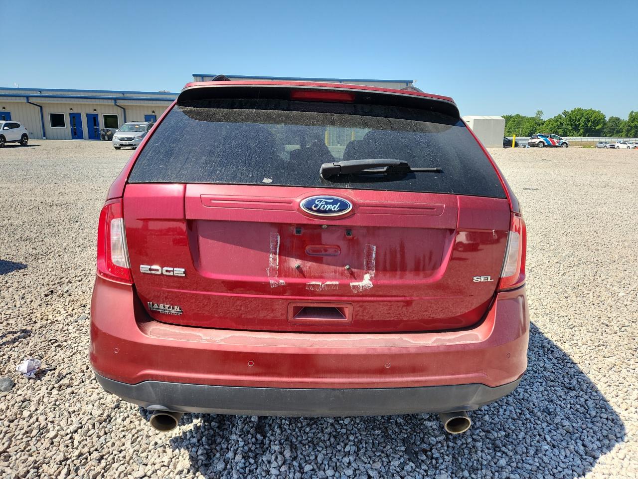 2014 Ford Edge Sel Красный vin: 2FMDK3JC7EBA14680