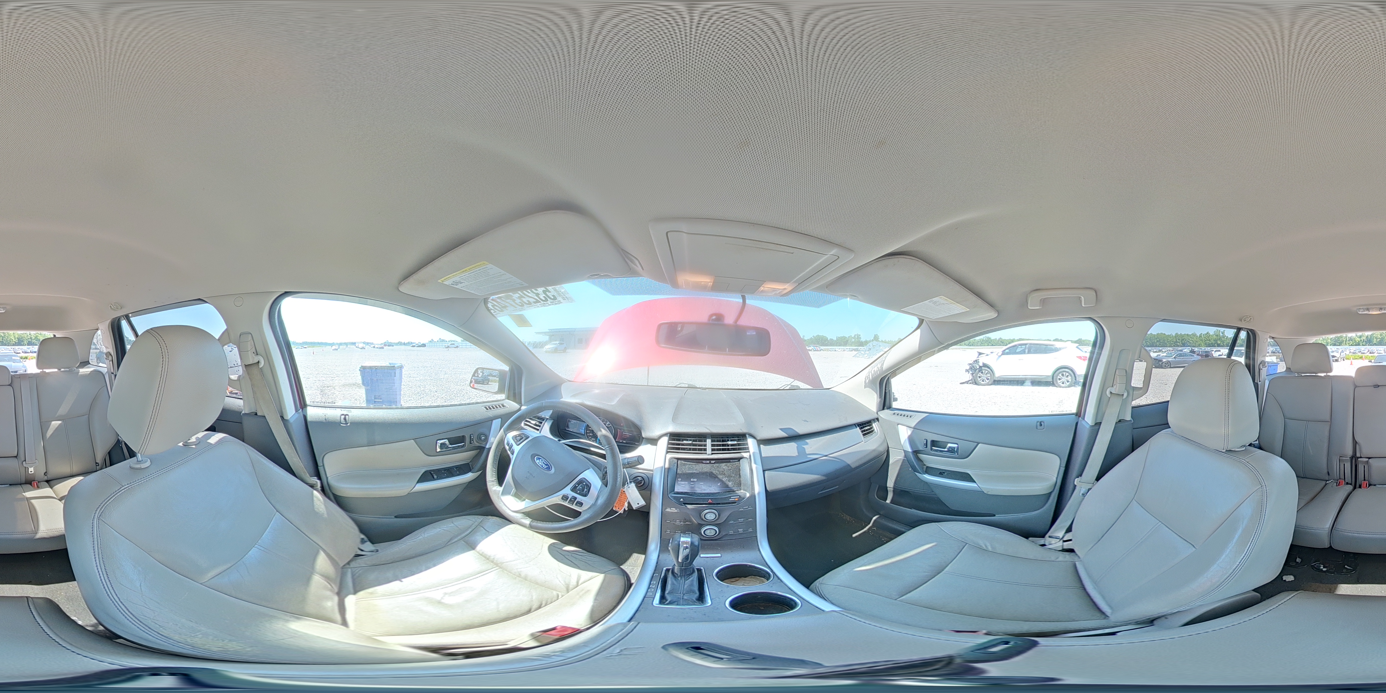 2014 Ford Edge Sel Красный vin: 2FMDK3JC7EBA14680