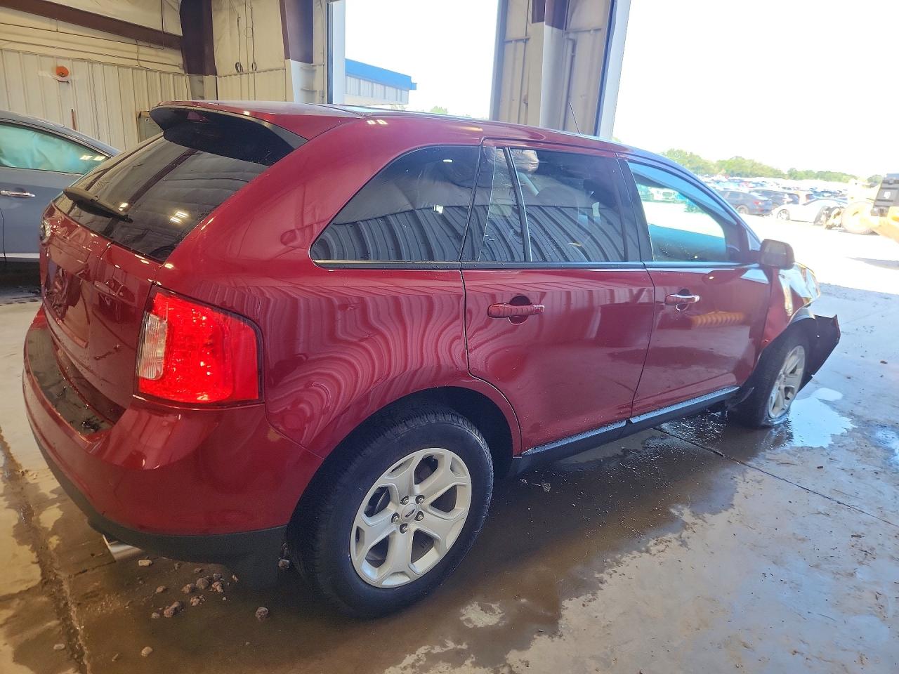 2014 Ford Edge Sel Бордовый vin: 2FMDK3JC7EBA32970