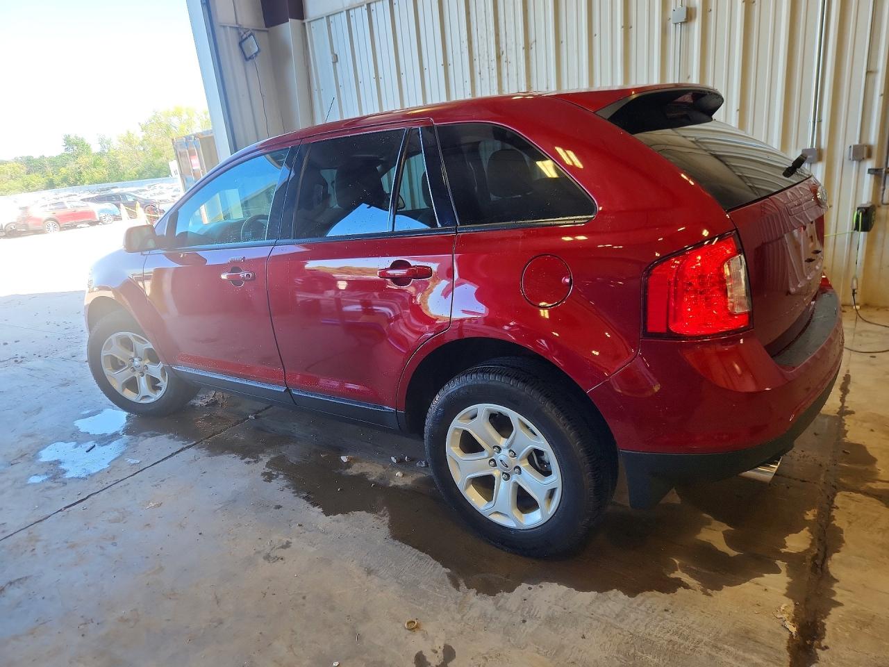 2014 Ford Edge Sel Бордовый vin: 2FMDK3JC7EBA32970