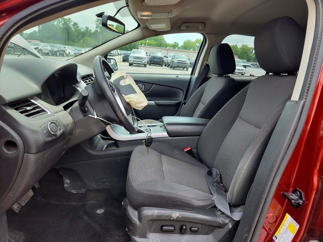 2014 Ford Edge Sel Orange vin: 2FMDK3JC7EBA39840