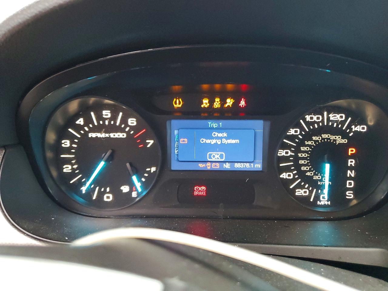2014 Ford Edge Sel White vin: 2FMDK3JC7EBA47338