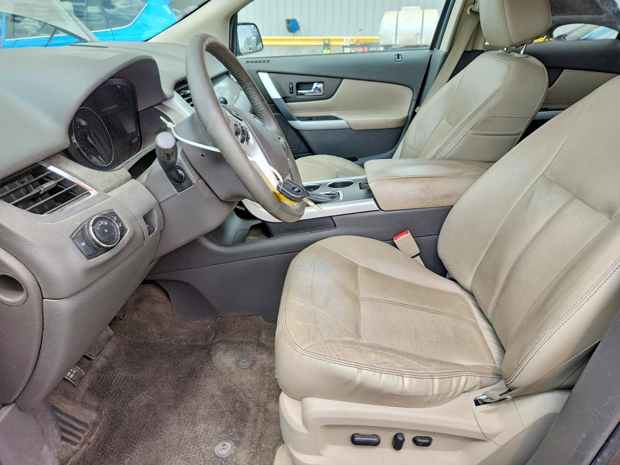 2014 Ford Edge Sel Brown vin: 2FMDK3JC7EBB35001