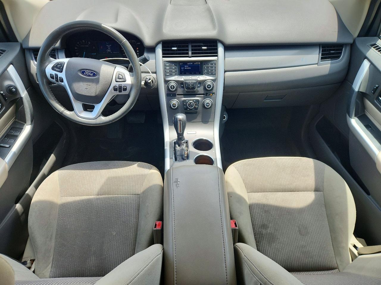 2014 Ford Edge Sel White vin: 2FMDK3JC7EBB45124