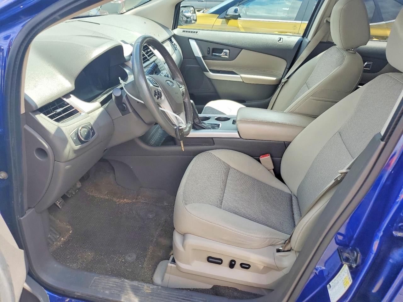 2014 Ford Edge Sel Blue vin: 2FMDK3JC7EBB51716