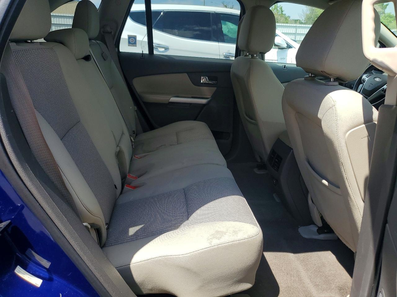 2014 Ford Edge Sel Blue vin: 2FMDK3JC7EBB51716